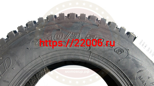 Покрышка ATV 6" 4,10/3,50-6 (Р605) без камеры, WANDA фото 2 Покрышка ATV 6" 4,10/3,50-6 (Р605) без камеры, WANDA фото 2
