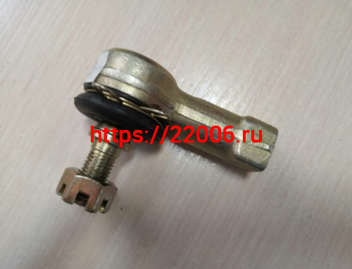 Наконечник рулевой тяги ИРБИС, левый (L-69мм, H пальца - 28 мм, D пальца - 10мм, D тяги - 11мм) Наконечник рулевой тяги ИРБИС, левый (L-69мм, H пальца - 28 мм, D пальца - 10мм, D тяги - 11мм)