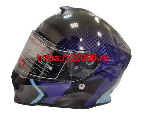 Шлем интеграл COBRA EC H151, цвета в ассортименте (11 разных расцветок), размер M фото 3