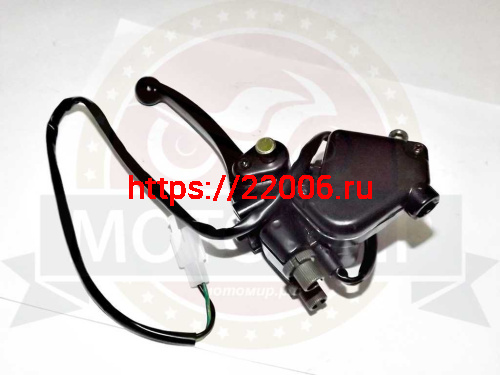 Рычаг газа/тормоза ATV 50/70/110 ZLA70-4, в сборе ( под 2 тросика) фото 3 Рычаг газа/тормоза ATV 50/70/110 ZLA70-4, в сборе ( под 2 тросика) фото 3