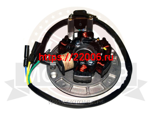 Зажигание KAYO YX160 голое (на круглом основании 5+1 катушек) JH70