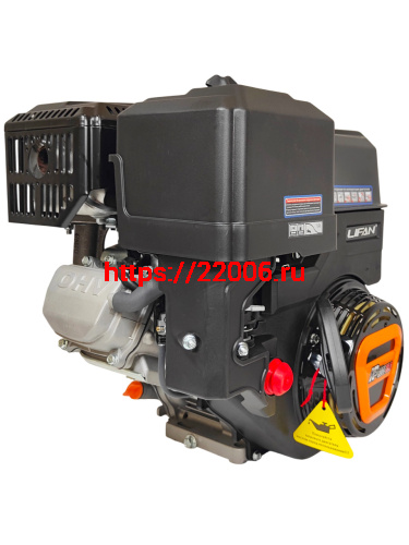 Двигатель LIFAN 25 л.с. KP 520E  ЭЛ.СТАРТЕР с катушкой освещения 12В 18А 216Вт фото 8
