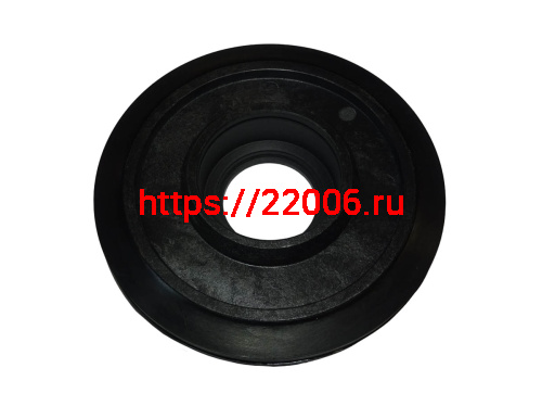 Колесо катка Буран, Тайга, Рысь, Буксировщик пласт. ф130х13 под 205 подшипник, с отверстием фото 2