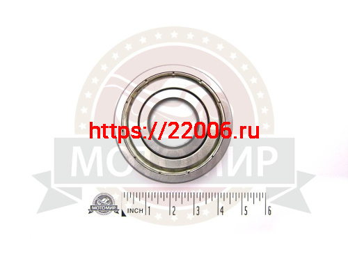 Подшипник 80304 (20х52х15) закрытый (6304ZZ)