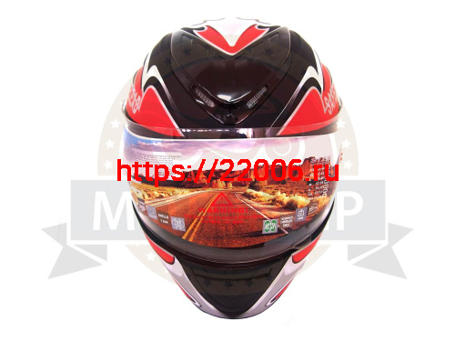 Шлем интеграл "Safelead" HF-160 "Анти Крыло" MATT BLACK CI размер XL фото 2