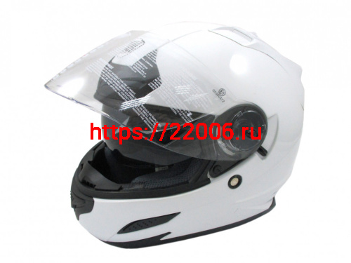 Мотошлем THH TS-44 white (M) с визором