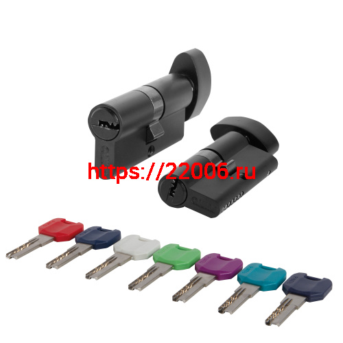 Цилиндровый Punto (Пунто) механизм MaxPro7002Knob70mm(30+10+30) BL черный 7key с вертушкой Цилиндровый Punto (Пунто) механизм MaxPro7002Knob70mm(30+10+30) BL черный 7key с вертушкой