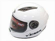 Мотошлем YM-827 белый (L)