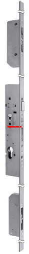 Multitop Cisa (Чиза) MAX 49746.30.0 механич., плоская пл. 24x3 inox backset 85 Multitop Cisa (Чиза) MAX 49746.30.0 механич., плоская пл. 24x3 inox backset 85