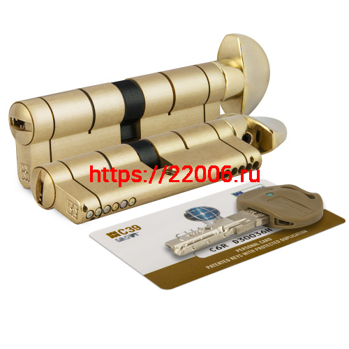 Цилиндровый механизм Mottura (Моттура) с вертушкой C39F464601RLC5 (92 мм/41+10+41), ЛАТУНЬ (PVD) (верт. 99.506) Цилиндровый механизм Mottura (Моттура) с вертушкой C39F464601RLC5 (92 мм/41+10+41), ЛАТУНЬ (PVD) (верт. 99.506)