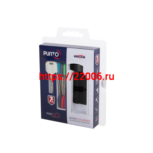 Цилиндровый Punto (Пунто) механизм MaxPro7002Knob52mm(21+10+21) GR графит 7key с вертушкой фото 2 Цилиндровый Punto (Пунто) механизм MaxPro7002Knob52mm(21+10+21) GR графит 7key с вертушкой фото 2