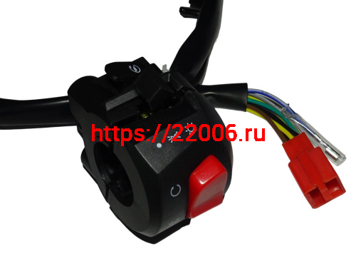 Переключатель скутер TRACER ADV, левый+правый (Е92/Е93) фото 2 Переключатель скутер TRACER ADV, левый+правый (Е92/Е93) фото 2