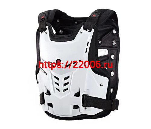 Защита тела мото SCOYCO AM05, (типа "звездных войн"), цвет белый, р-р L