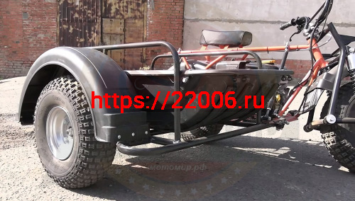 Прицеп боковой для мотоциклов СКАУТ-2 (без корыта) (Невозможна регистрация в ГИБДД) фото 3