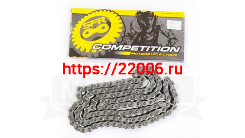 Цепь (428) SFR -128 зв. (Муравей, Тула, VIRUS250, аналог ПР 12.7-18,2) цветная коробочка (Н) Цепь (428) SFR -128 зв. (Муравей, Тула, VIRUS250, аналог ПР 12.7-18,2) цветная коробочка (Н)