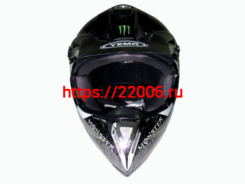 Мотошлем YM-910 Monster Energy (S)