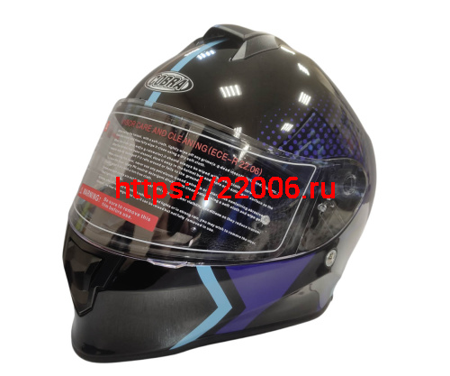 Шлем интеграл COBRA EC H151, цвета в ассортименте (11 разных расцветок), размер M