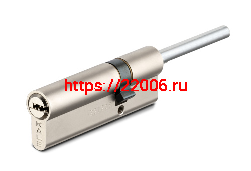 Цилиндровый механизм Kale kilit (Кале килит) под вертушку (дл.шток) 164 SX/71 (35+10+26) mm никель 5 кл. Цилиндровый механизм Kale kilit (Кале килит) под вертушку (дл.шток) 164 SX/71 (35+10+26) mm никель 5 кл.