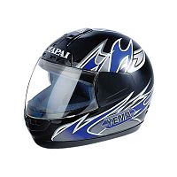 Мотошлем YM-801А синий (XS)