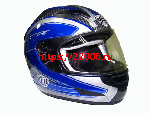 Мотошлем THH TS-42 №7 pearl blue/ gray (L)
