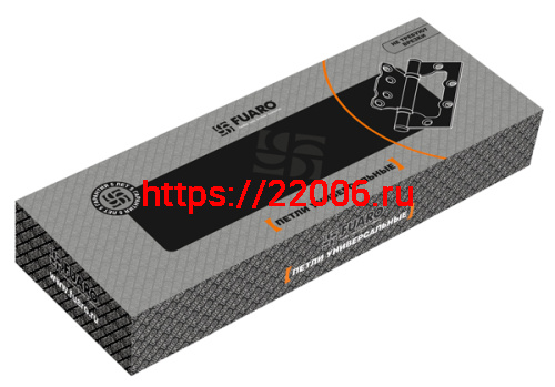 Петля Fuaro (Фуаро) универсальная без врезки IN4500W CFB (500-2BB 100x2,5) кофе глянец фото 2 Петля Fuaro (Фуаро) универсальная без врезки IN4500W CFB (500-2BB 100x2,5) кофе глянец фото 2