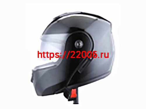 Мотошлем VIRTUE MD-903 трансформер с визором черный матовый (M)