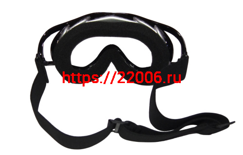 Очки Koestler SD-1006 кроссовые черные фото 2