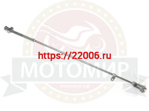 Тяга заднего тормоза Cobra Crossfire в сборе с пружиной и гайкой (510мм) Тяга заднего тормоза Cobra Crossfire в сборе с пружиной и гайкой (510мм)