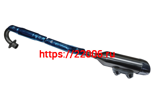 Глушитель ATV SPORTY 250 в сборе с коленом (137315)