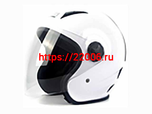 Мотошлем VIRTUE MD-207 открытый белый (XL)