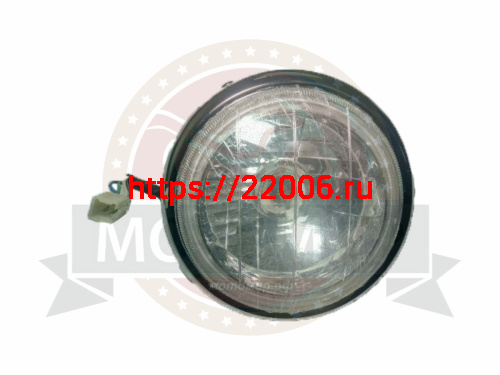 Фара со светодидным кольцом типа " АНГЕЛЬСКИЕ ГЛАЗКИ"  белого цвета  (ТЮНИНГ для Альфы) (НАБОР