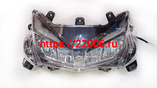 Фара скутер ORBIT передняя + поворотники в сборе Фара скутер ORBIT передняя + поворотники в сборе