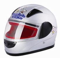 Мотошлем YM-203 KIDS синий (М)