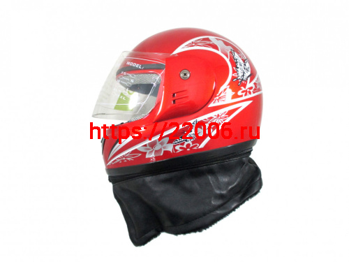 Мотошлем YM-806 красный (XS)