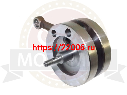 Коленвал "Газуля 50" палец ВГШ 10 мм фото 2