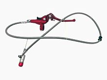 Гидравлическое сцепление в сборе (рычаг красный складной)