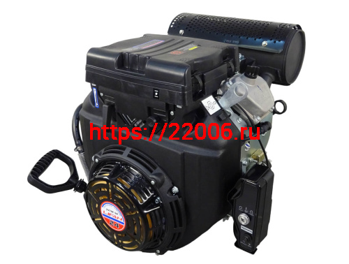 Двигатель LIFAN 24 л.с. 2V78F-А с катушкой освещения РУЧ+ЭЛЕК №3 12В 3А 36Вт фото 2