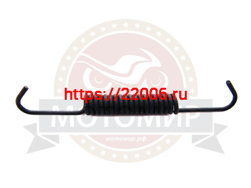 Пружина Урал колодки тормозной, подстаки боковой (L 120мм, D 12мм)