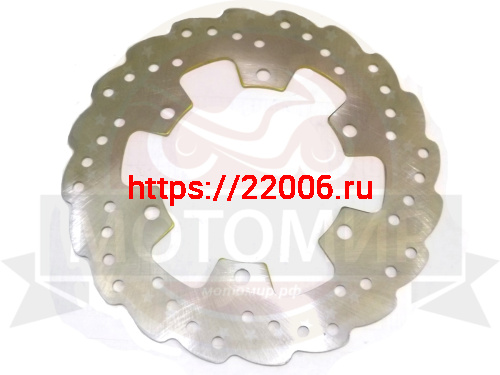 Диск тормозной передний (267х130х4) (отв: 6х78) Fighter 250 фото 2 Диск тормозной передний (267х130х4) (отв: 6х78) Fighter 250 фото 2
