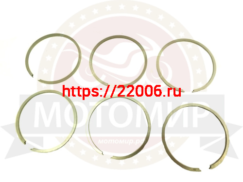 Кольца Ява 6В нормальные (58,0мм) (1 компл. =6 шт.) Кольца Ява 6В нормальные (58,0мм) (1 компл. =6 шт.)