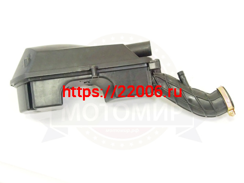 Фильтр воздушный в сборе скутер 139QMB 50/80см3, QT-4 короткий 10" Фильтр воздушный в сборе скутер 139QMB 50/80см3, QT-4 короткий 10"