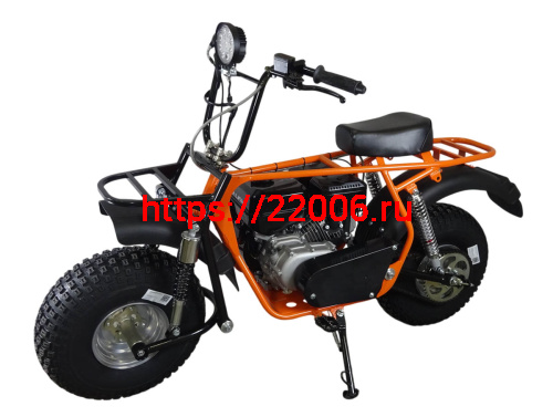 Мотоцикл СКАУТ САФАРИ 3L-10  BIGFOOT (ФАРА, перед и зад подвес., KP270, руч.старт, диск торм)