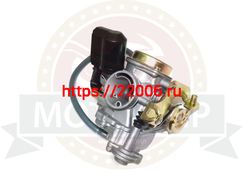 Карбюратор 4х такт. GY6-50/60  (FT50QT) (заслонка d16 мм)