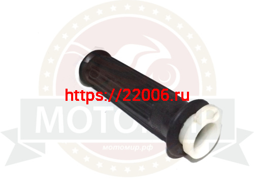 Ручка руля правая (газа) Cobra Crossfire в сборе (с резинкой)