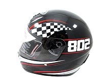 Мотошлем YM-802 черный (L)