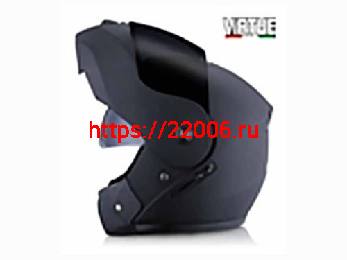 Мотошлем VIRTUE MD-903 трансформер с визором черный матовый стекло темное (XL) Мотошлем VIRTUE MD-903 трансформер с визором черный матовый стекло темное (XL)