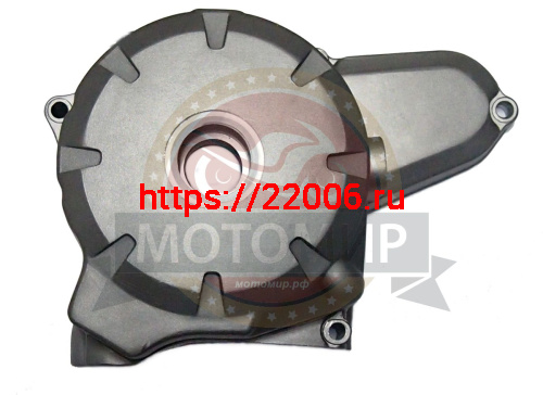 Крышка картера левая 1P56 FMJ-2 (зажигания) (Е7-1) (НАБОР)