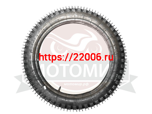 Покрышка 19" 3.25-19 (90/100-19) Л-131, с камерой, Иж "Травянка", ПетроШина (Н)