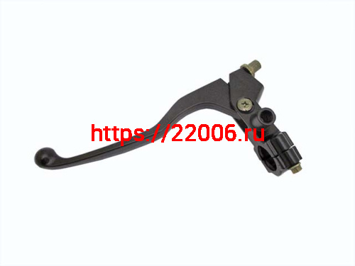 Рычаг сцепления в сборе с креплением под зеркало М10 TTR250a черный