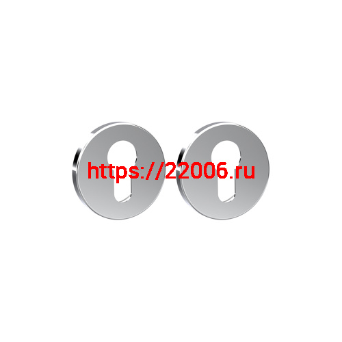 Накладка Punto (Пунто) под цилиндр ET.R.ARC.R52 (ET ARC) CP-8 хром